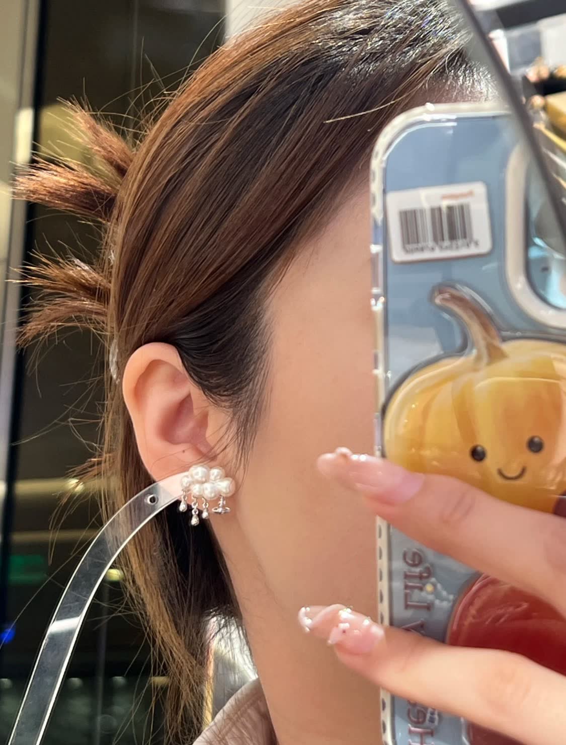 Vivienne Westwood Pearl Cluster Earrings